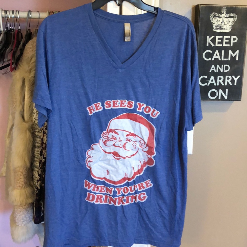 He Sees You When You’re Drinking sz XL